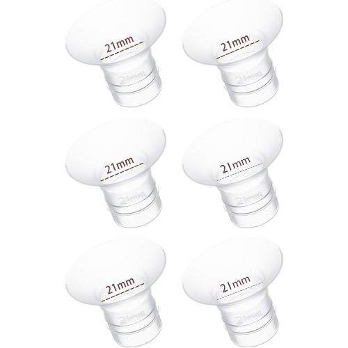 17mm Flange Insert 6PC, Compatible with 17mm Flange Spectra/Flange Inserts for Spectra/Momcozy Flange Inserts/Momcozy Wearable Breast Pump Flange Insert/Flange Inserts for Medela Pump/Willow/TSRETE