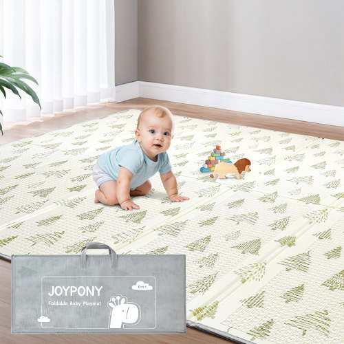 Joypony Baby Play Mat, 79 x 71 inch Double-Sided Forest Foldable Play Mat for Babies and Toddlers - Walmart.ca