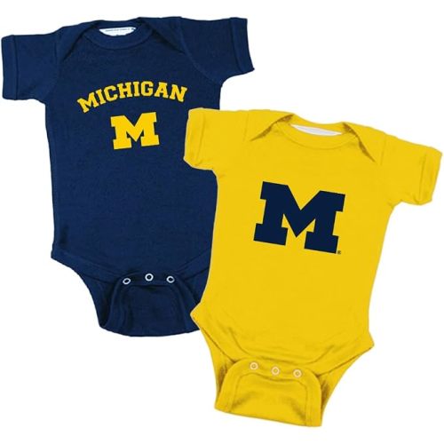 Two Feet Ahead 2 Pack Baby Bodysuit Creeper Newborn Infants Licensed Sizes 0-3M 6M 12M 18M