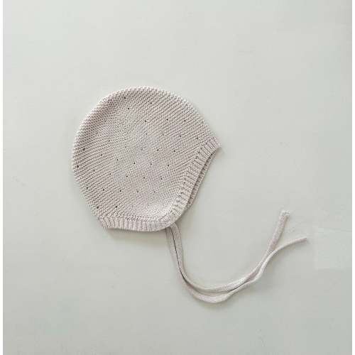 POINTELLE BONNET - LATTE