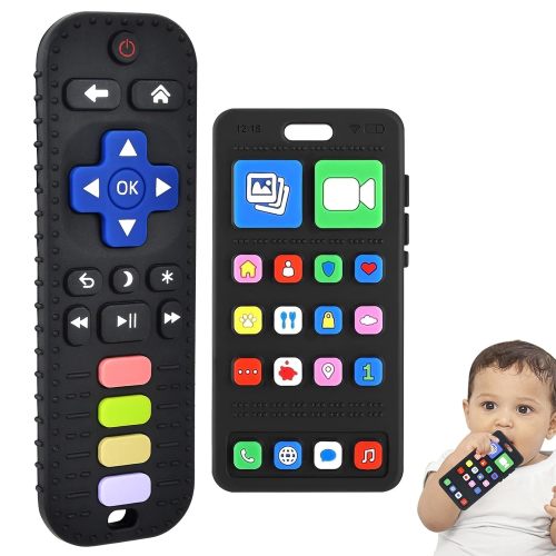 Remote Control Silicone Teether