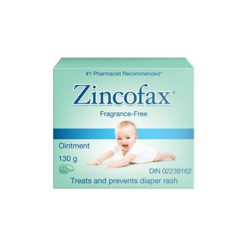 Zincofax Fragrance-Free Diaper Rash Baby Ointment