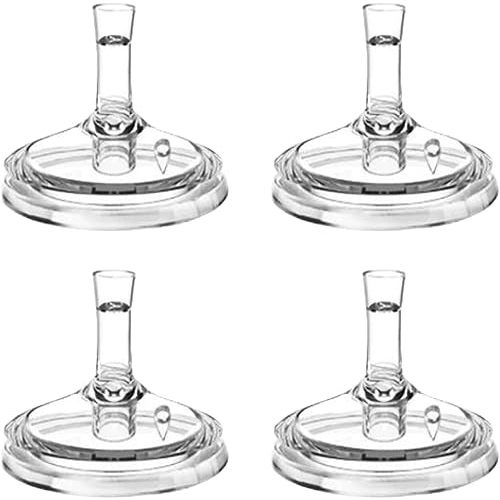 Sippy Straw Nipples for Philips Avent Natural Baby Bottles – Soft Silicone Trainer Nipple for 8M+ Babies, BPA-Free, Spill-Resistant, Pack of 4