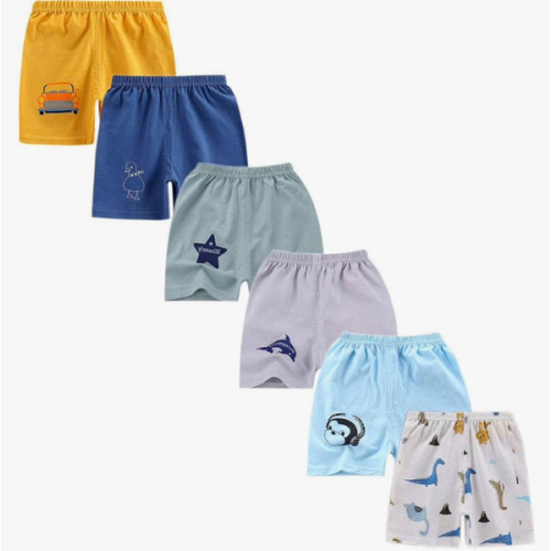 SHARELY SHEEP Toddler Baby Boy Shorts Summer Clothes Littler Kids Boys Short Pants with Elastic Waist Pull On Cotton Shorts