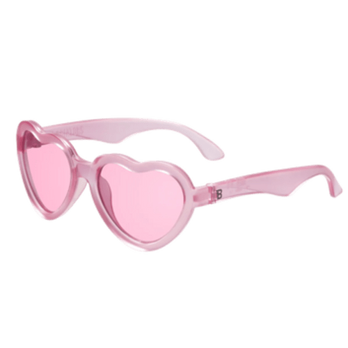 Fuchsia Haze Heart | Pink Transparent Lenses – Babiators Sunglasses