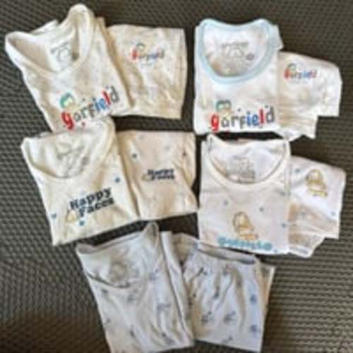 Garfield baby top & short set for 6-9M