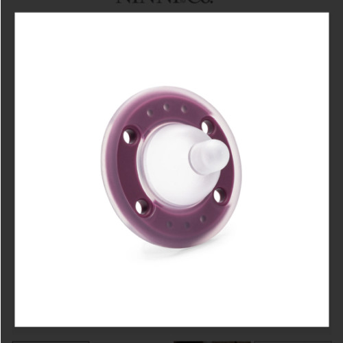 Ninni Pacifier Plum 1 Pack
