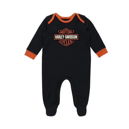 Infant Boys Knit Footed Coverall | Harley-Davidson USA