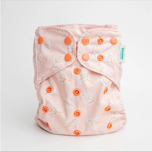 Nature: Essentials Pocket Cloth Diaper with Athletic Wicking Jersey, Grows with your Baby