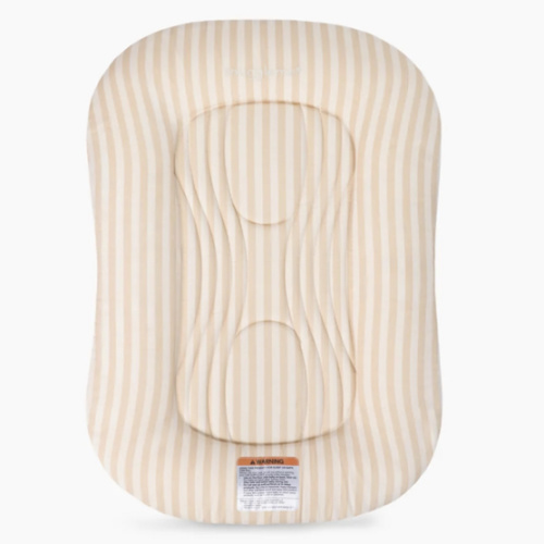 Infant Lounger Wave | Oat Stripe