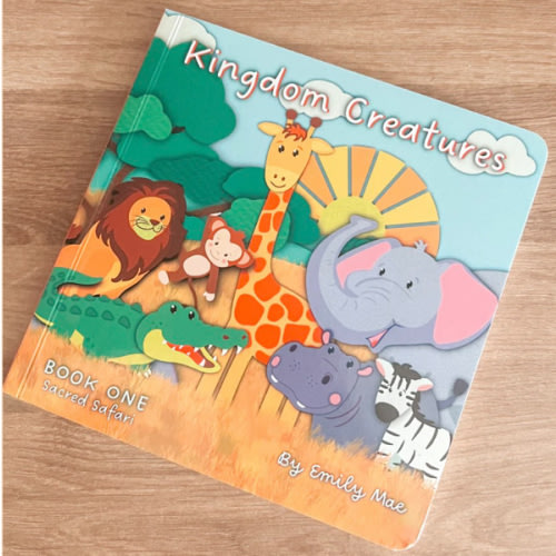 Kingdom Creatures: Sacred Safari Board Book · Kingdom Come Co.