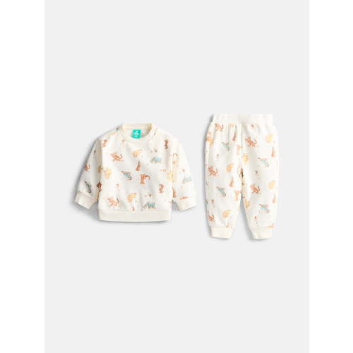 Winnie the Pooh Baby Boys' Print Sweatshirt and Jogger Pants Set, 2-Piece, Sizes 0/3M-24M