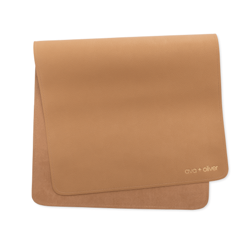 Vegan Leather Changing Mat | Tan