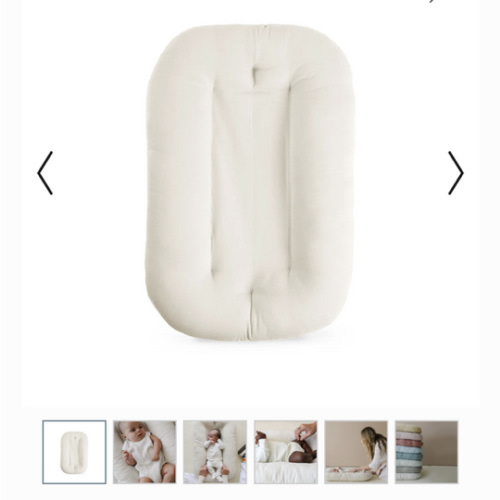 Infant Lounger snuggle me | Natural