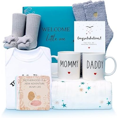 New Mom Gifts for Women, Pregnancy Gifts for Expecting Mom, Cute New Baby Gifts for Mom and Dad to Be, New Parents Gifts, Best Gift Idea for Gender Reveal, Baby Shower, First Time Mom Gifts