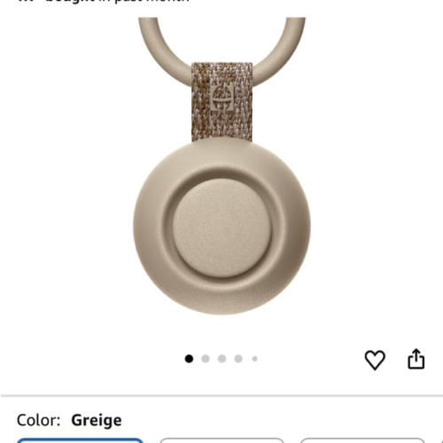 Hatch Rest Go | Portable Sound Machine for Babies and Kids | Sleep Soother | 10 Soothing Sounds | White Noise | Shush | Travel | Registry Gift | Baby Shower | Clips on Stroller | Slate