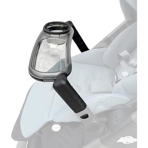 Stroller Snack Tray Compatible with Cybex Balios,Gazelle, Talos Series Prams - BPA-Free Tritan Baby Travel Tray, 360° Swivel for Easy Access, Folds with Stroller, Easy Clean