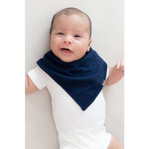 Bib in Navy | Newborn, Infant Bib | Kyte Baby