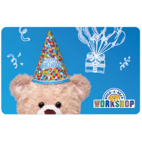 Happy Birthday Gift Card | Build-A-Bear®