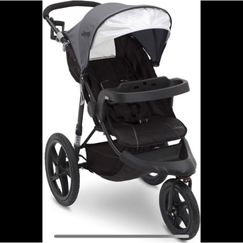 Jeep Classic Jogging Stroller by Delta Children, Grey
