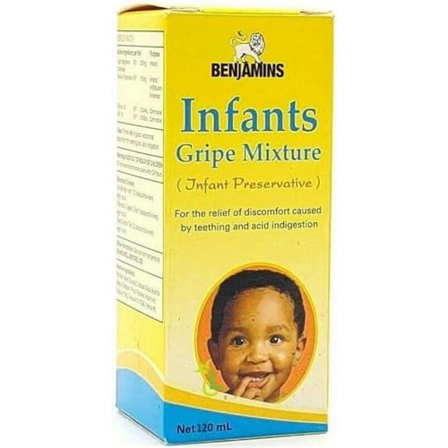 Benjamins Infants Gripe Mixture Gripe Water 120ml