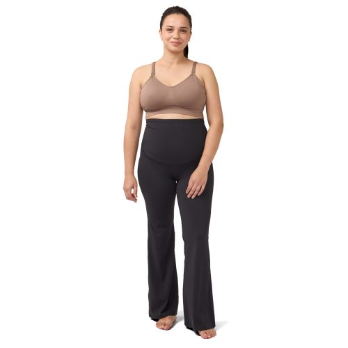 Amazon.com: Ingrid & Isabel Basics Postpartum Compression Leggings | High-waisted compression leggings offer tummy control, flexible support, and comfortable stretch for postpartum wear.