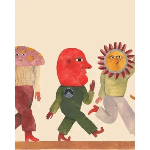 Parade Print 10" x 8”- vertical — Audrey Helen Weber