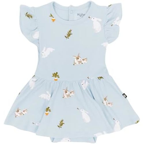 KYTE BABY Rayon Made from Bamboo Twirl Bodysuit Dress
