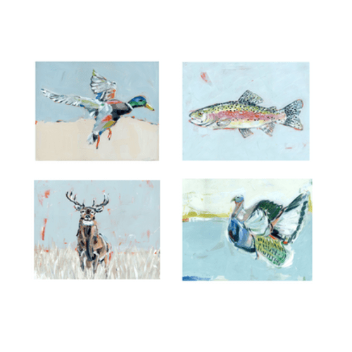 "Southern Raised" set of 4