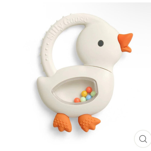 Itzy Ritzy Bitzy Shake™ - Silicone Teether with Rattle