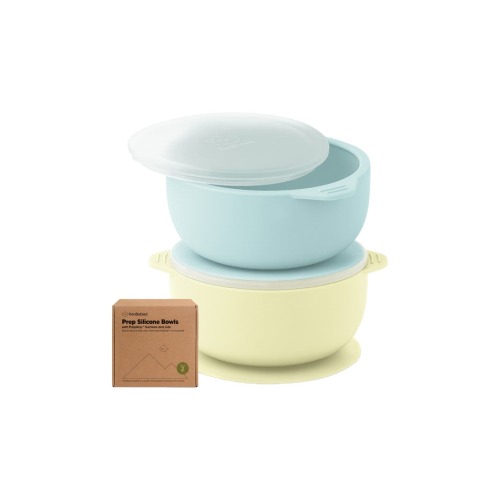 2-Pack Silicone Suction Bowls