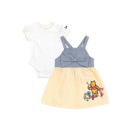 Winnie the Pooh 2-Piece Bodysuit and Jumper Dress Set