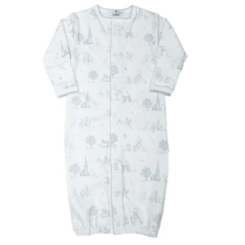 Blue Toile Converter Gown