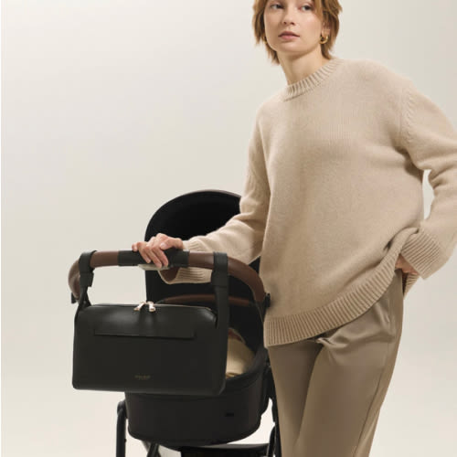 Stroller Caddy Vegan Bag