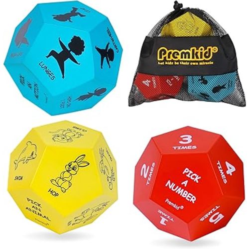 Exercise Dice for Kids