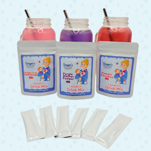 Lactation Hydration - Drink Mixes – Ginger's Bread and Treats