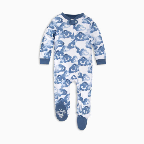 Organic Sleep & Play Footie Pajamas - Moonlight Clouds