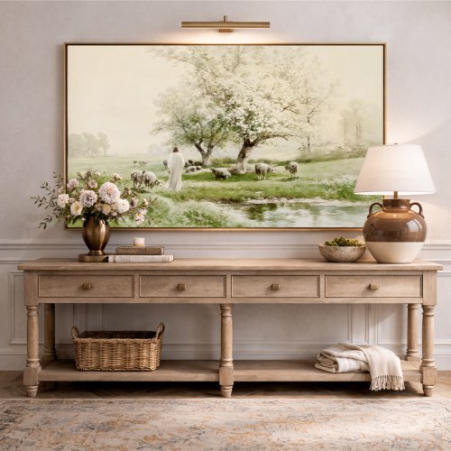 Gentle Shepherd - Canvas – Light Your Home