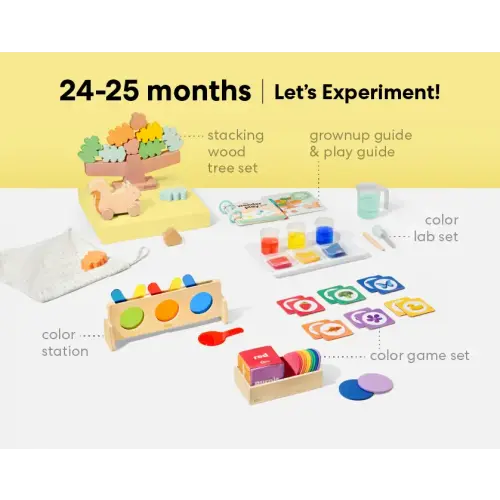 Panda Crate: Baby and Toddler Subscription Box | Ages 0-3 | KiwiCo