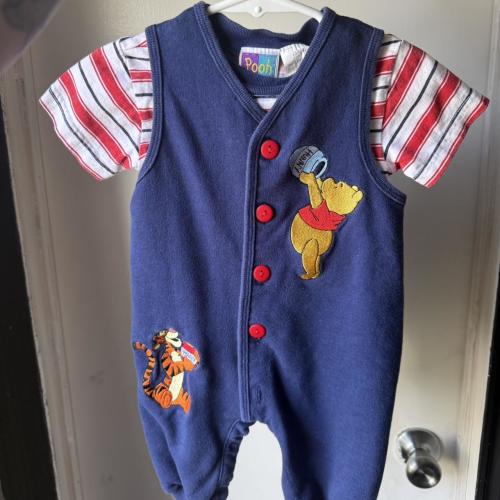 Winnie the Pooh baby romper with shirt...