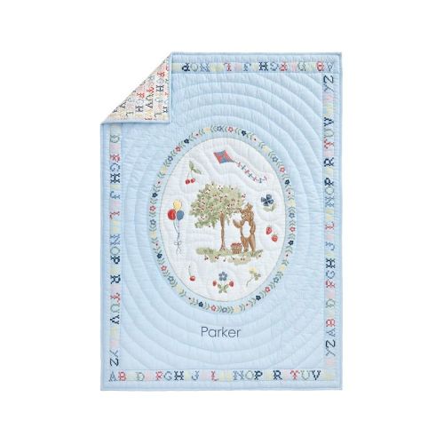 Riley Sheehey Bear Baby Quilt | Pottery Barn Kids