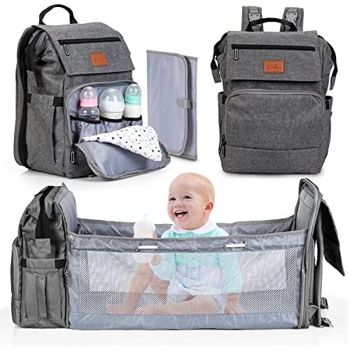 Pillani Baby Diaper Bag Backpack - Baby Bag for Boys & Girls, Baby Diaper Backpack with Changing Station-Baby Registry Search
