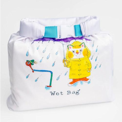 Roll-top wet bag