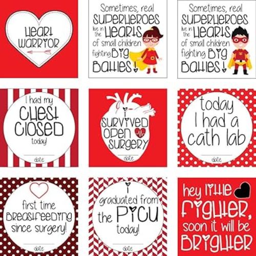 THREE LITTLE TOTS - CHD Heart Warrior Event Cards