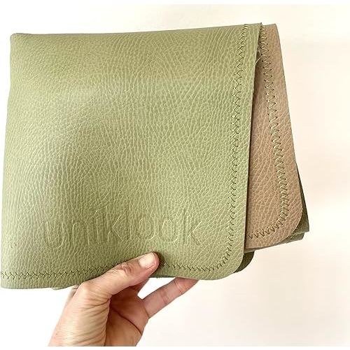Uniklook Leather Portable Changing Pad for Baby- Vegan Leather Drop Cloth - Travel Baby Changing Mat - Baby Changing mat - Multipurpose Portable Diaper Change mat Waterproof Large 16"x30"