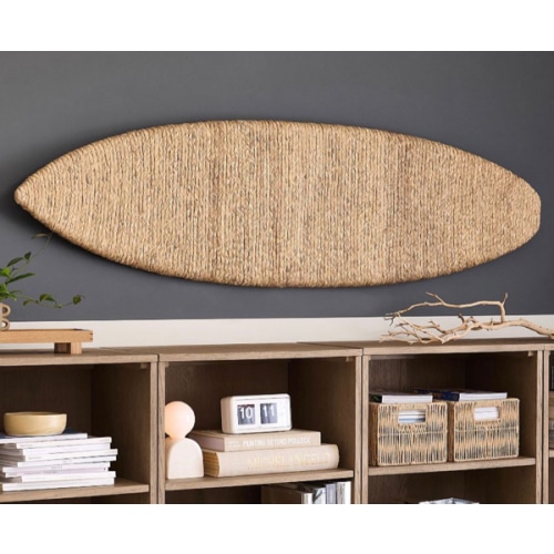 Woven Surfboard Decor