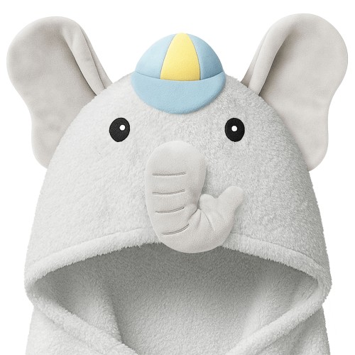 PlayPals Hooded Towel - Ethan / Regular