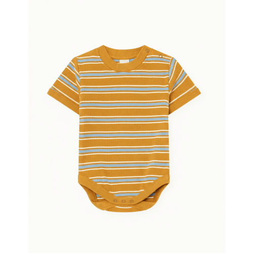 BABY BODY - MUSTARD STRIPE | SUMMER and STORM