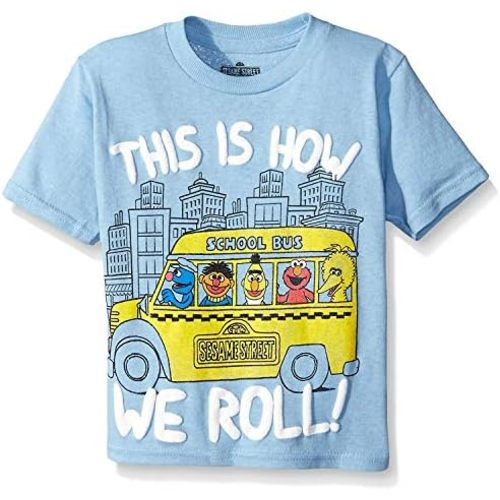Sesame Street Boys' Short Sleeve T-Shirt Shirt