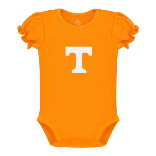 Tennessee Volunteers Puff Sleeve Bodysuit | College Baby